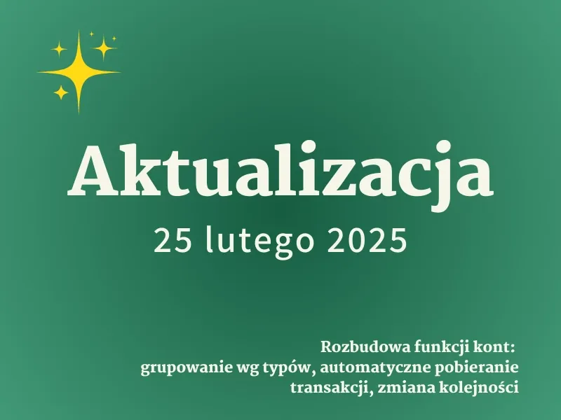 Aktualizacja 25 lutego 2025