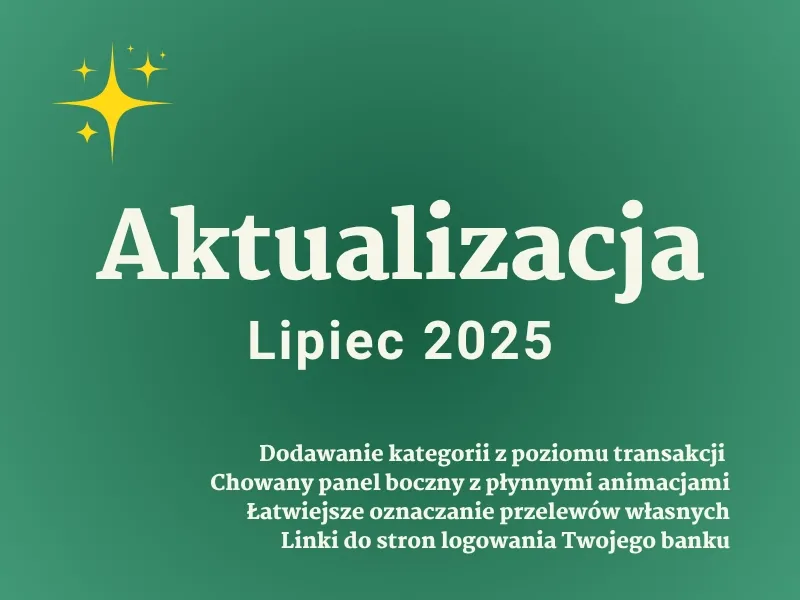 Aktualizacja lipiec 2025 roku